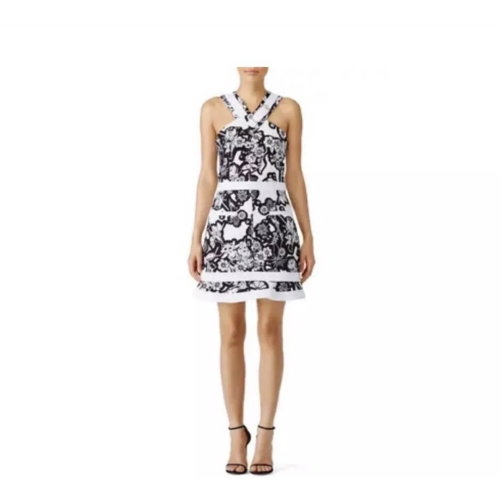 Carven black and white dress